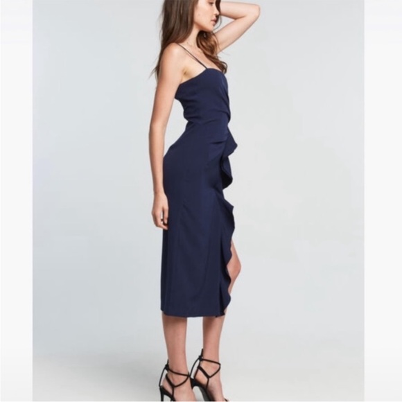 Bardot Rona Ruffled Midi Dress - Picture 2 of 8